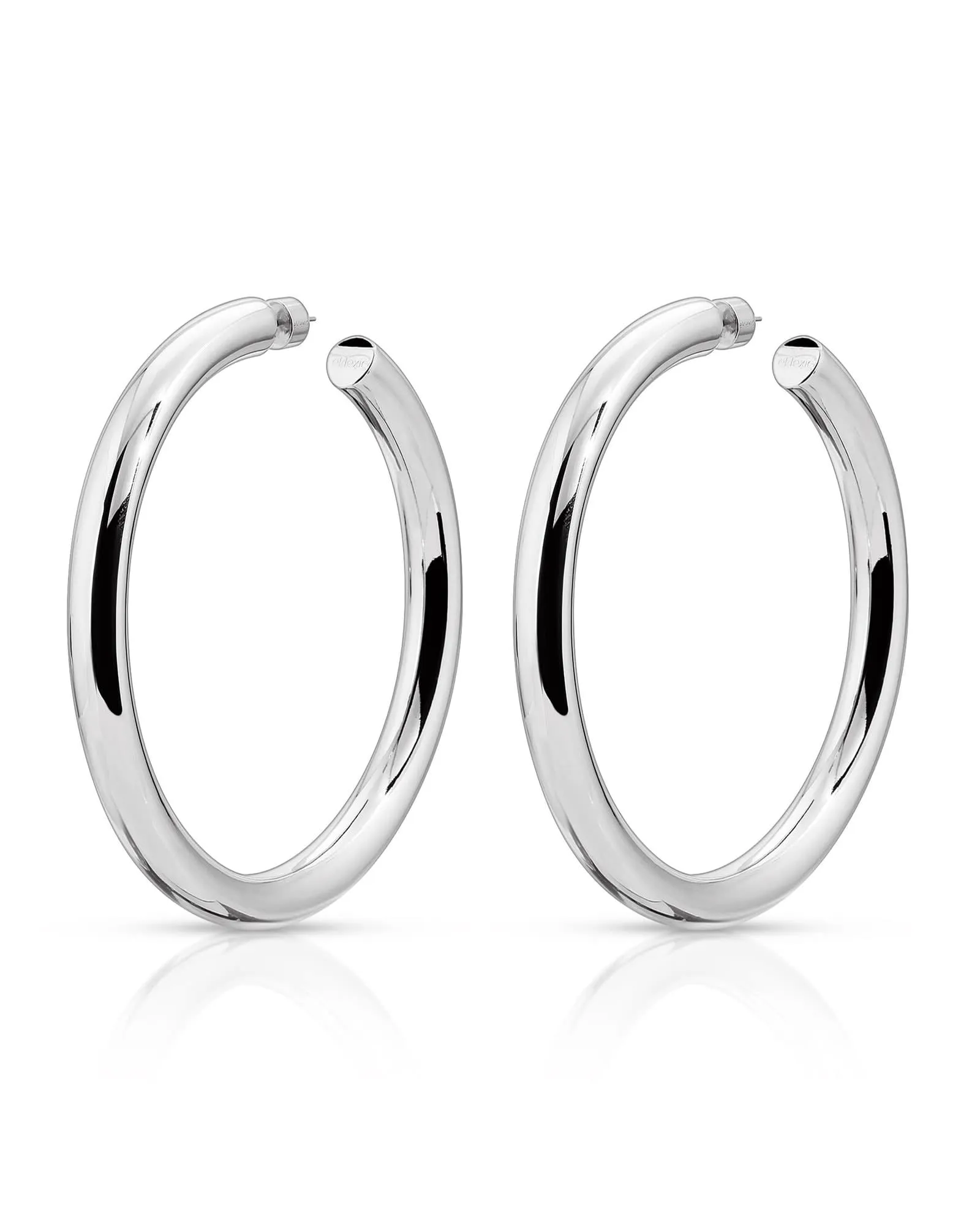1.5" Kelly Hoops Silver | Silver