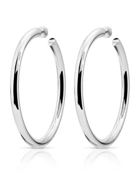 2.5" Kelly Hoops Silver | Silver