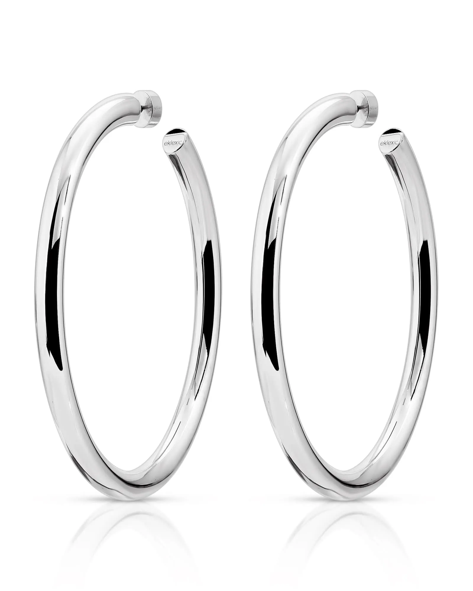 2.5" Kelly Hoops Silver | Silver