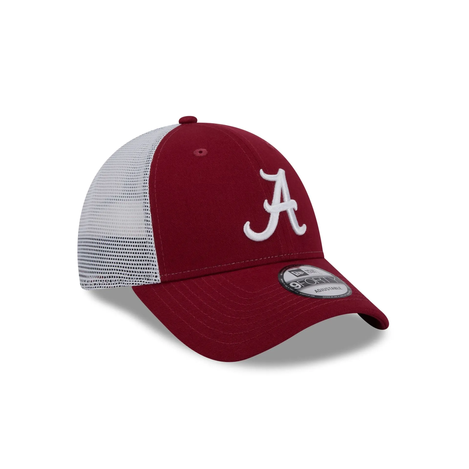 Alabama Crimson Tide Red 9FORTY Trucker Hat