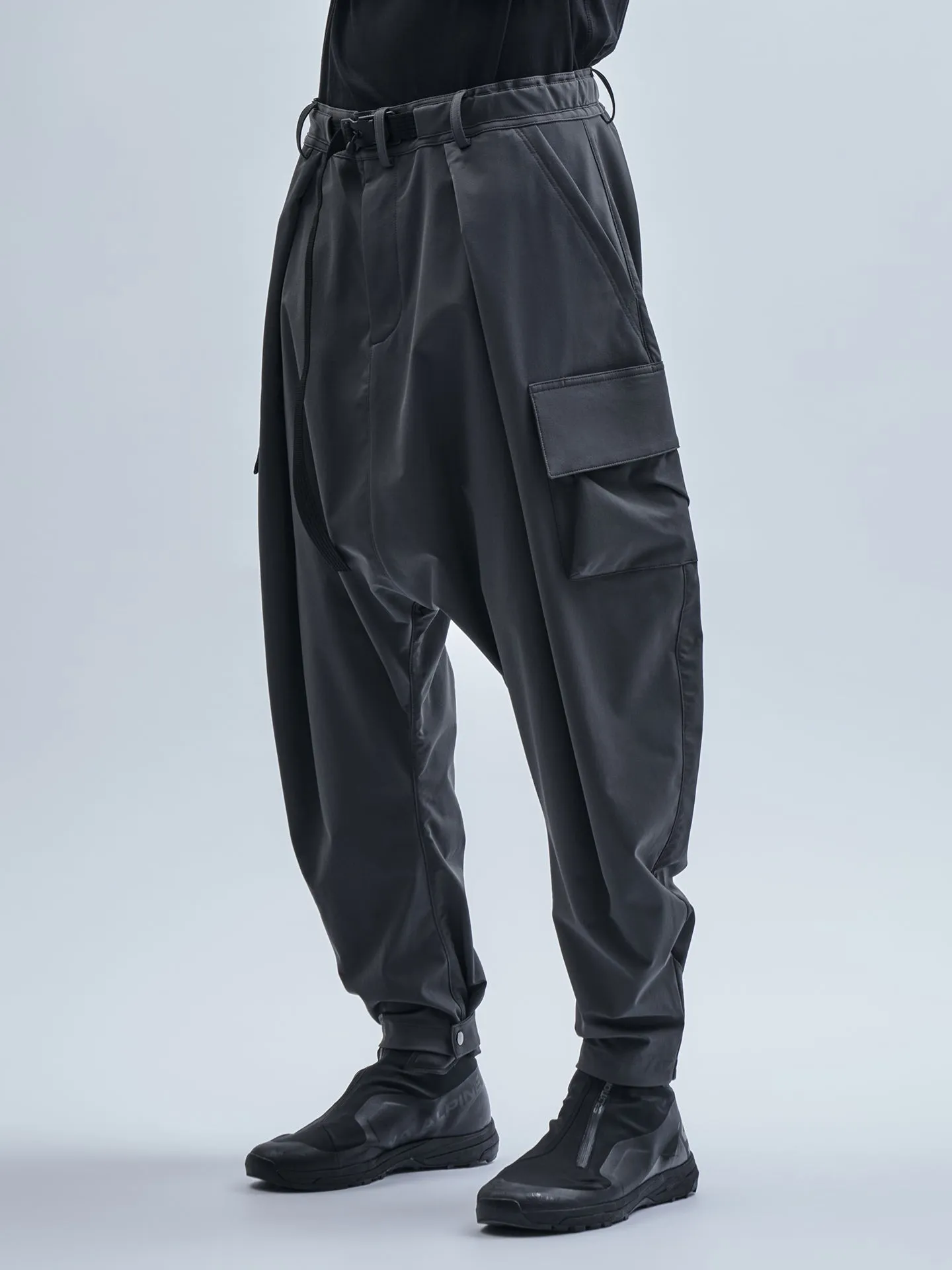 aldatze cargo pants schoeller dryskin iron grey