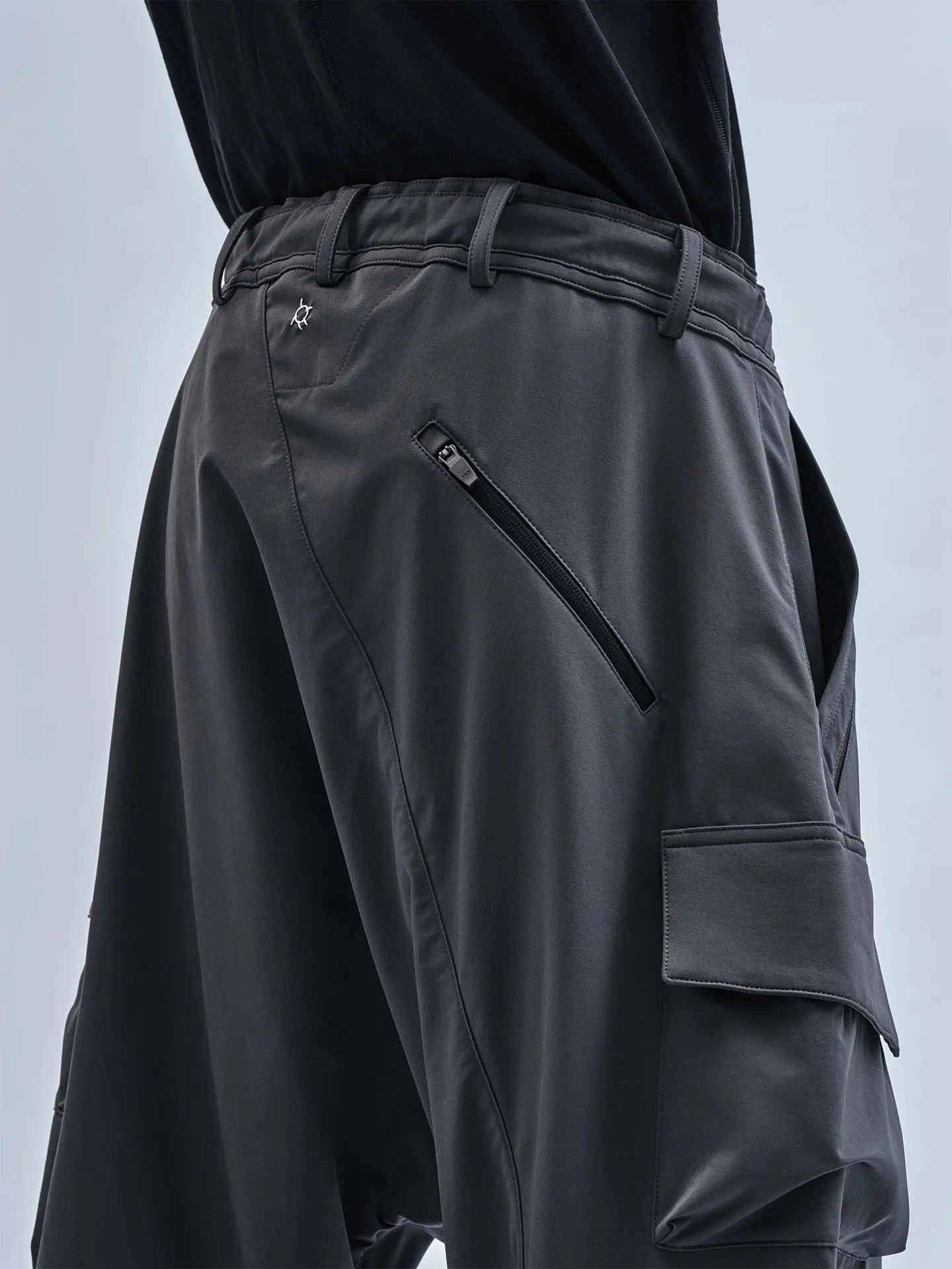 aldatze cargo pants schoeller dryskin iron grey