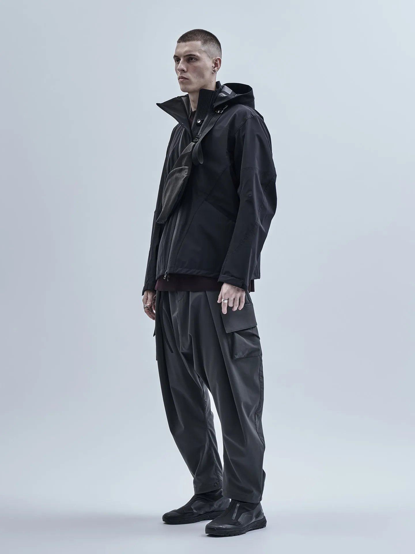 aldatze cargo pants schoeller dryskin iron grey