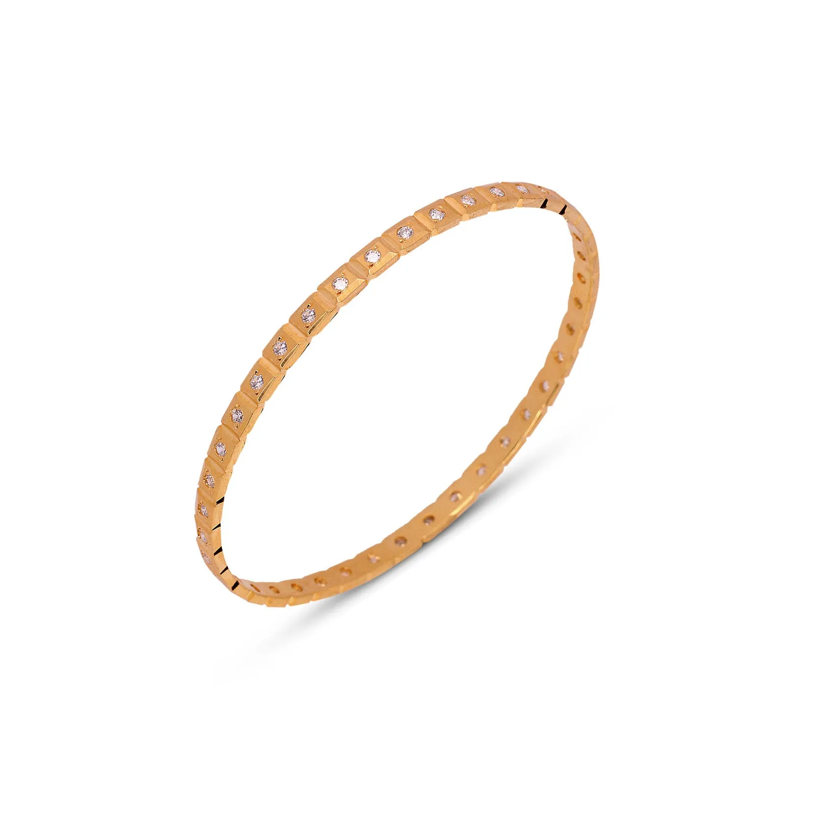 Bangle Set in Cubic Zircons