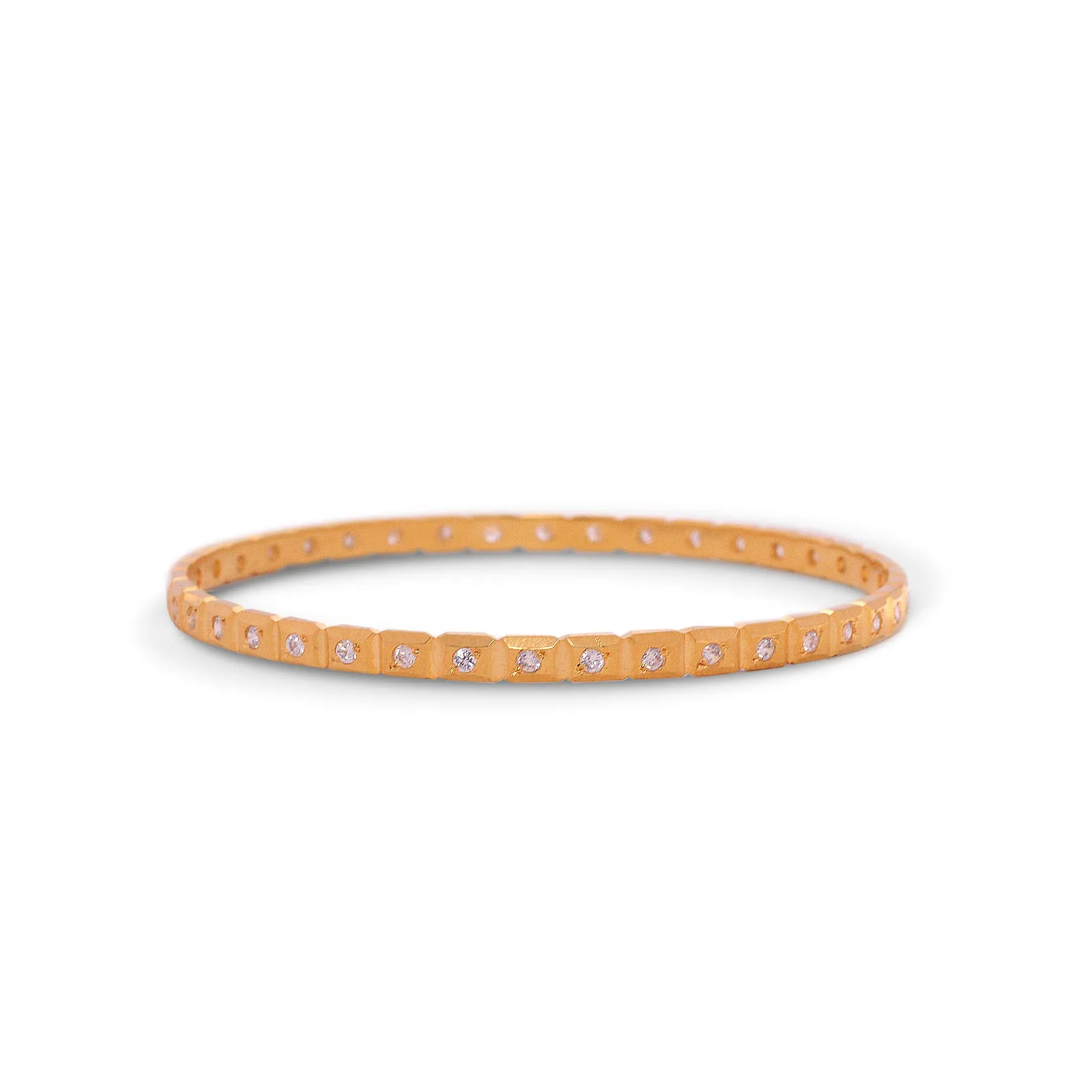 Bangle Set in Cubic Zircons