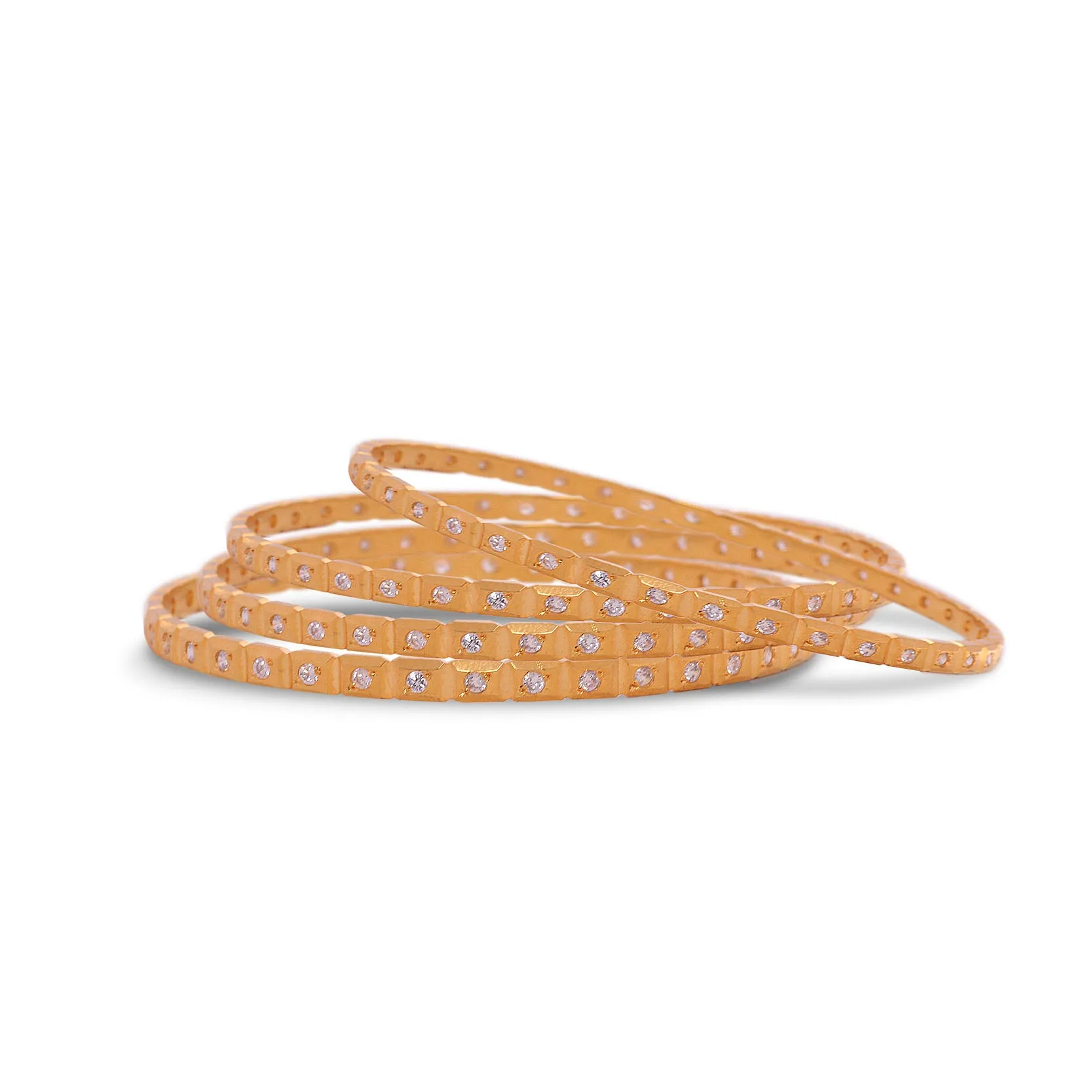 Bangle Set in Cubic Zircons