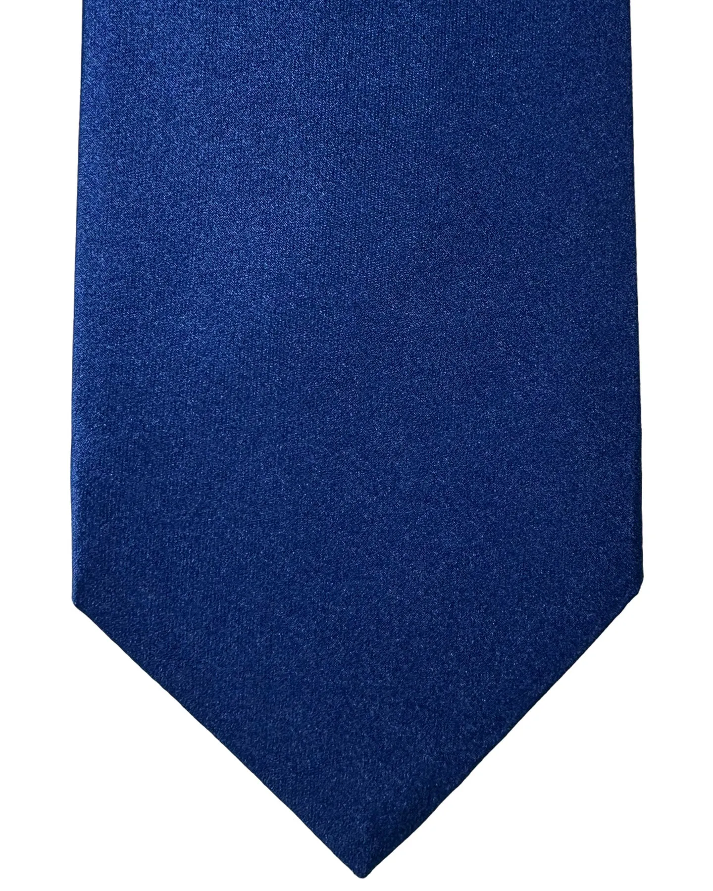 Barba Tie Dark Blue Solid Design - Sartorial Sevenfold Neckwear
