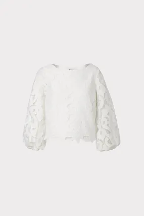 Beverly Guipure Lace Top