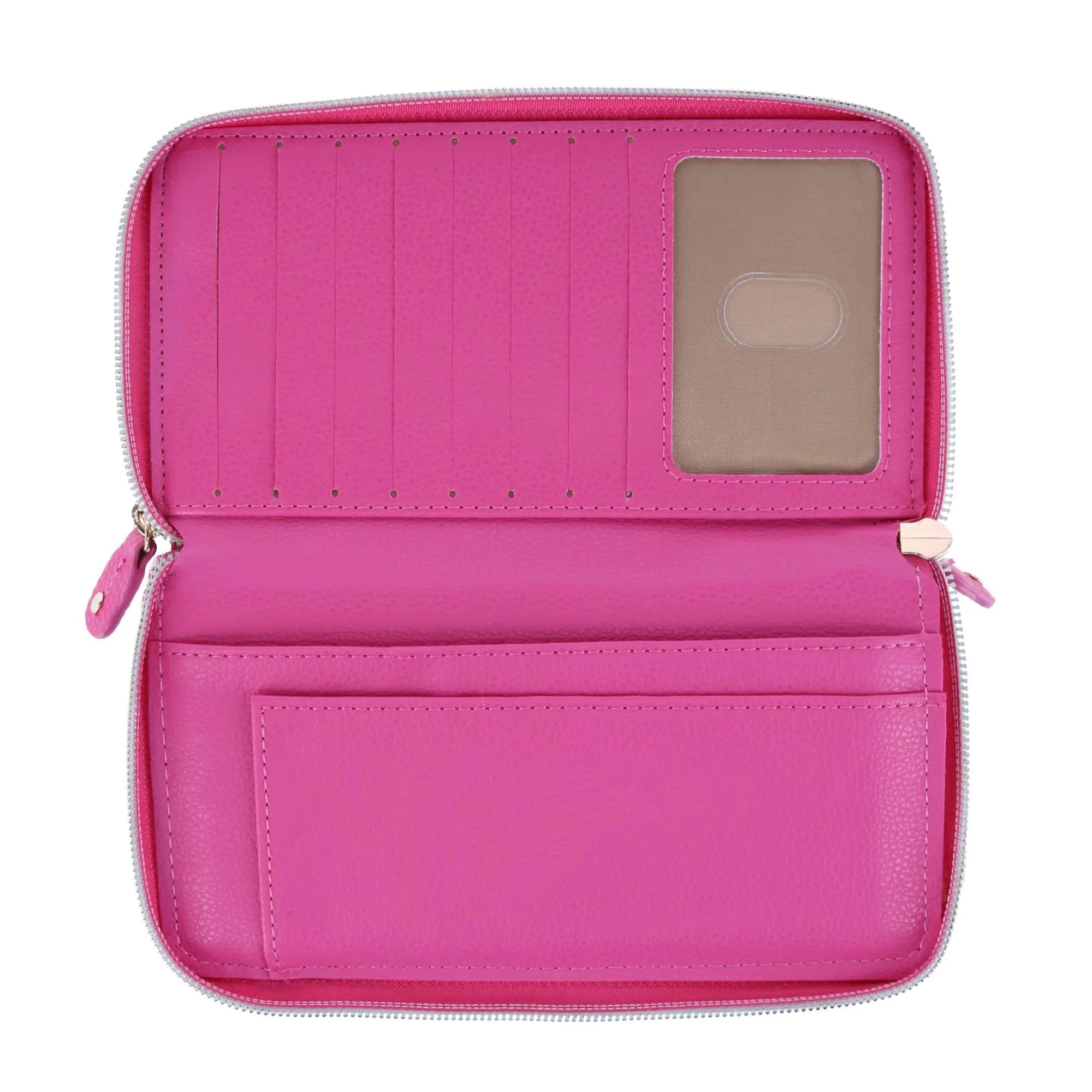 Buxton Women's Styling Vegan Leather Ultimate Organizer