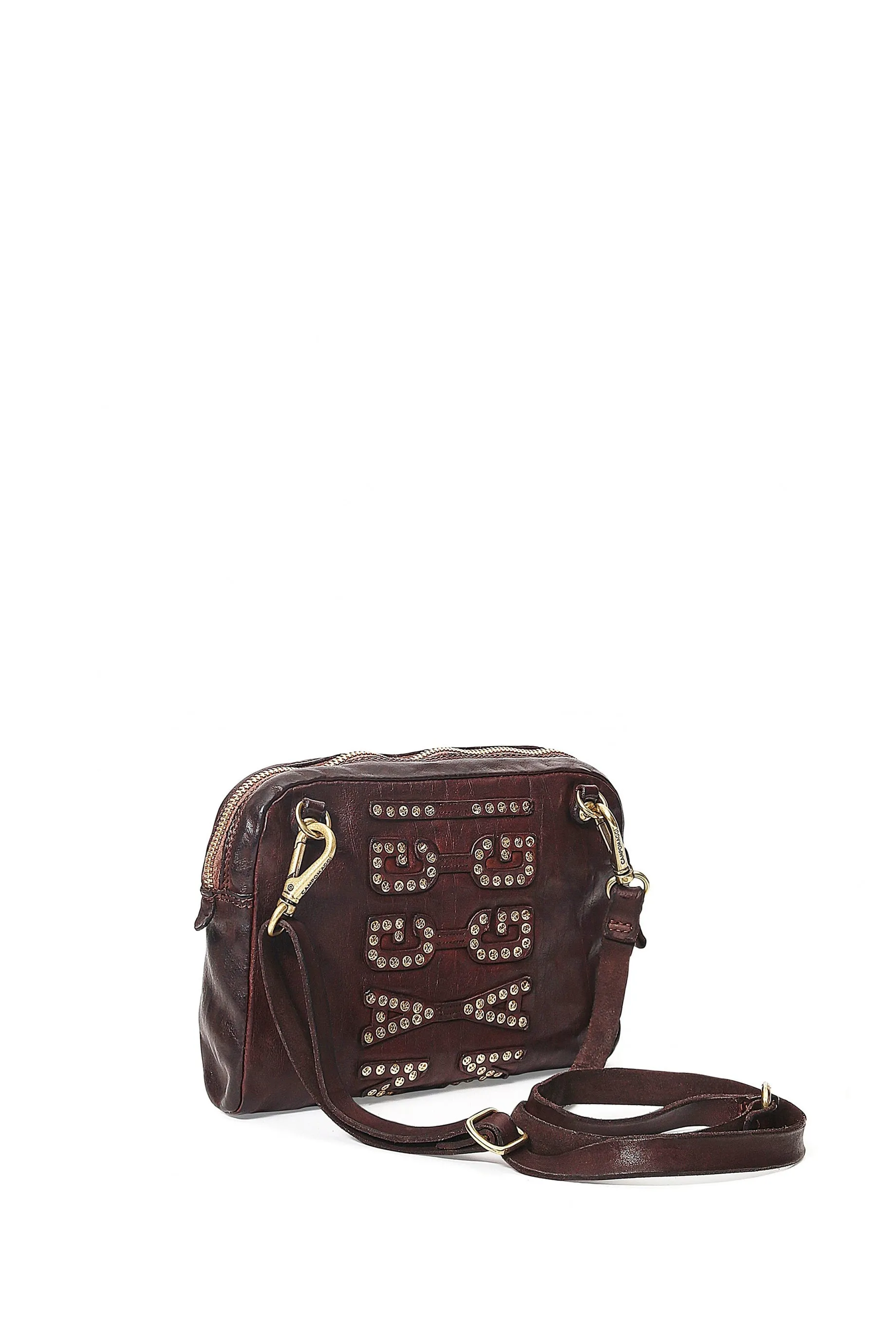 Campomaggi Laser Crossbody - Chocolate