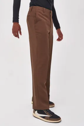 Chocolate Brown Wide Fit Trouser