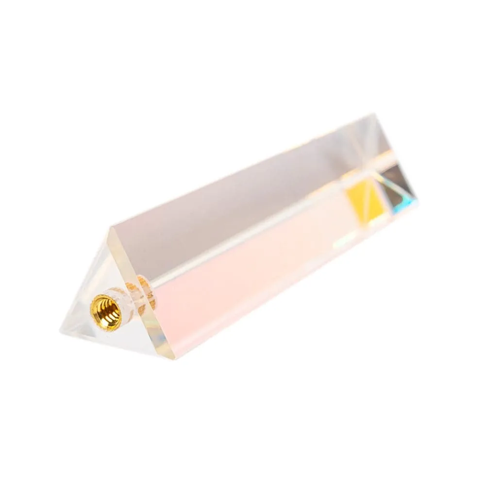Colour Transparent Triangular Optical Prism Prop for Creative Photography - Triangle