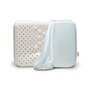 COPPER-infused 100% SILK Pillowcase for enVy® TO GO Travel Pillows