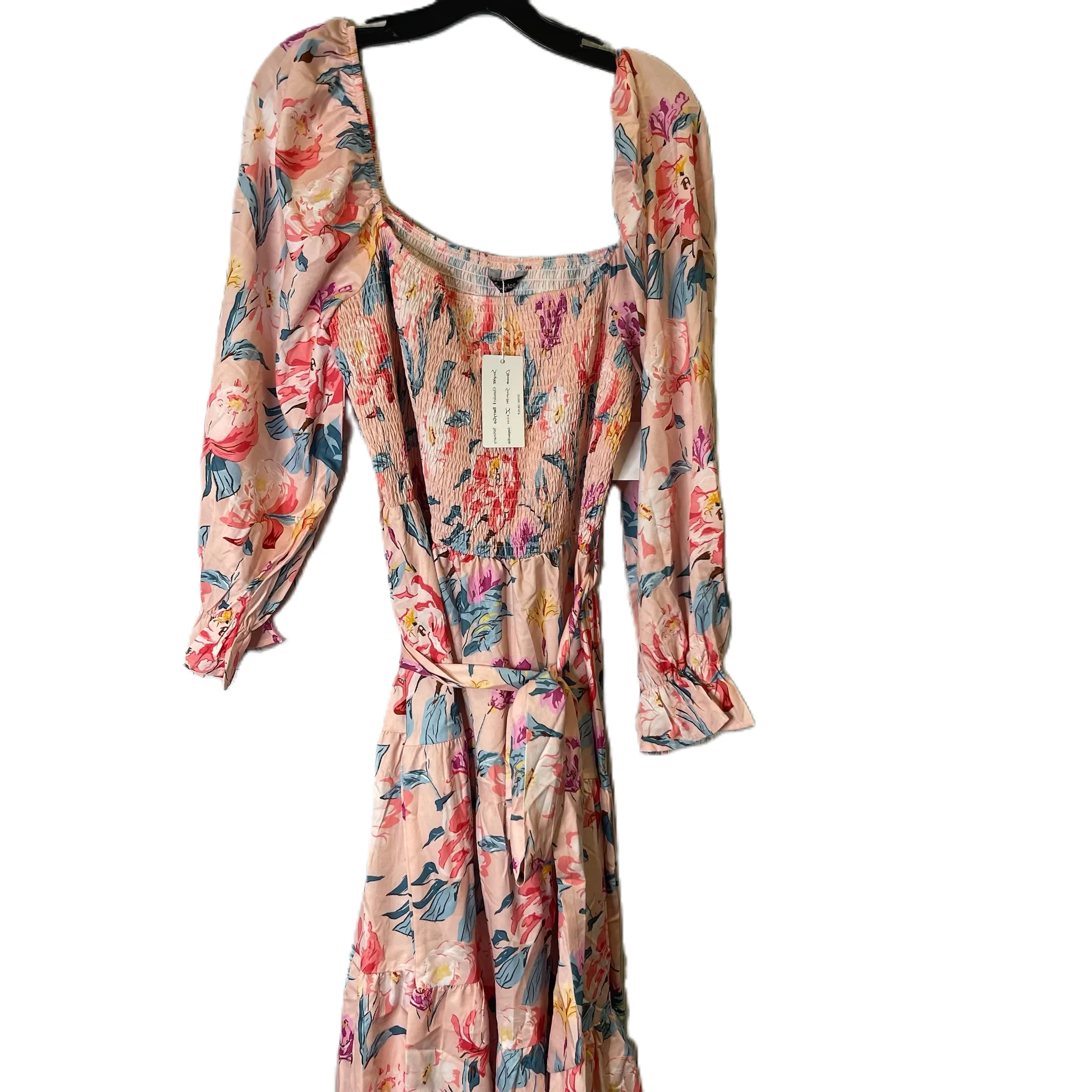Dress Casual Midi By Clothes Mentor In Pink, Size: Xl