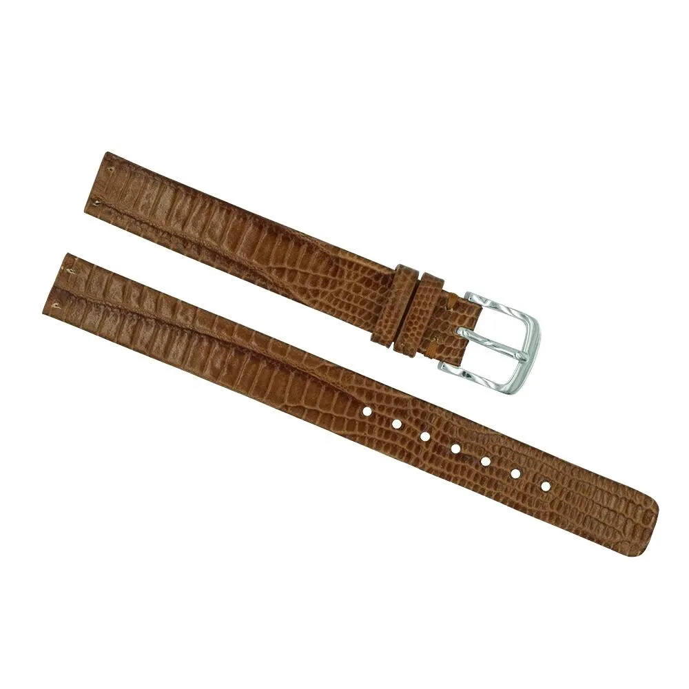Euro Collection Skagen Style Teju Grain 12mm Leather Watch Strap