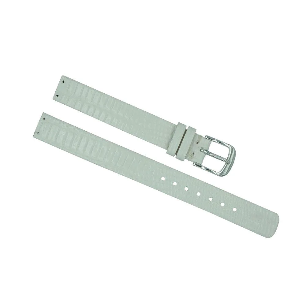 Euro Collection Skagen Style Teju Grain 12mm Leather Watch Strap