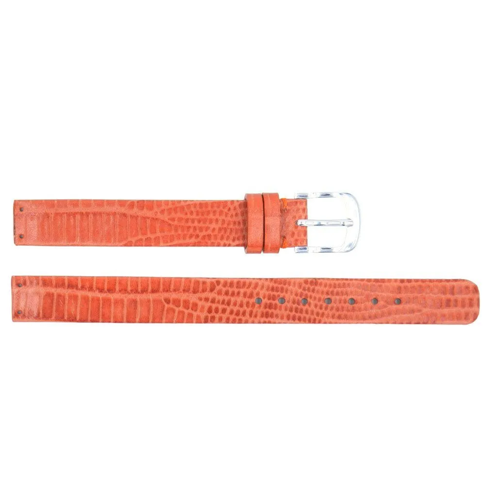 Euro Collection Skagen Style Teju Grain 12mm Leather Watch Strap