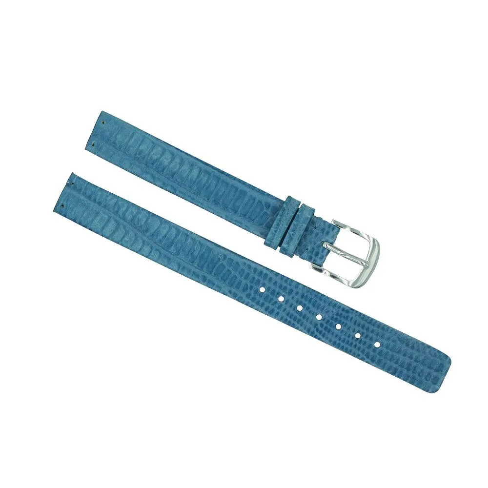 Euro Collection Skagen Style Teju Grain 12mm Leather Watch Strap