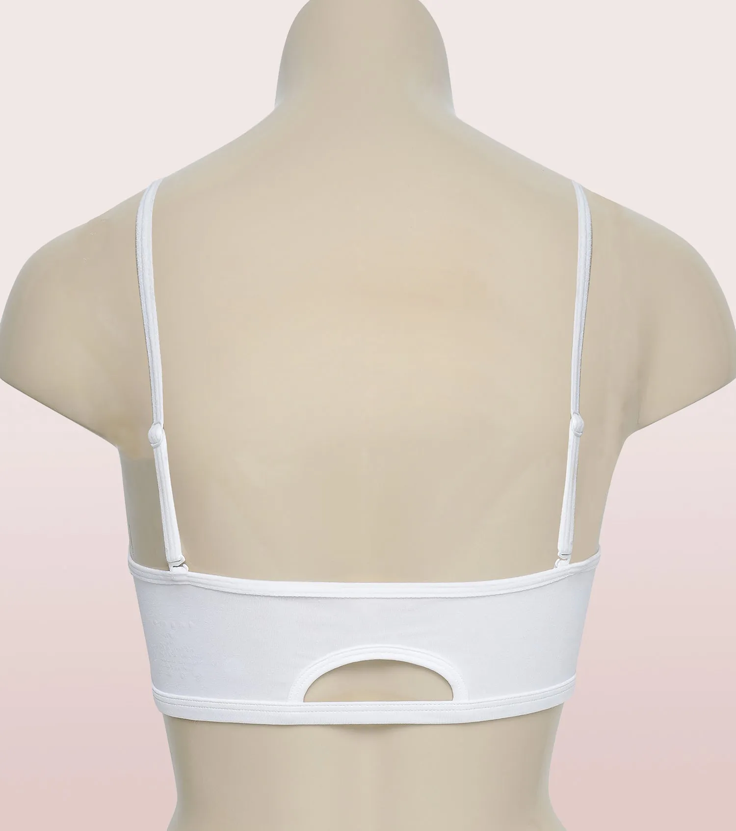 Full Coverage Non-Padded Wirefree Comfort Cami Detachable Bra