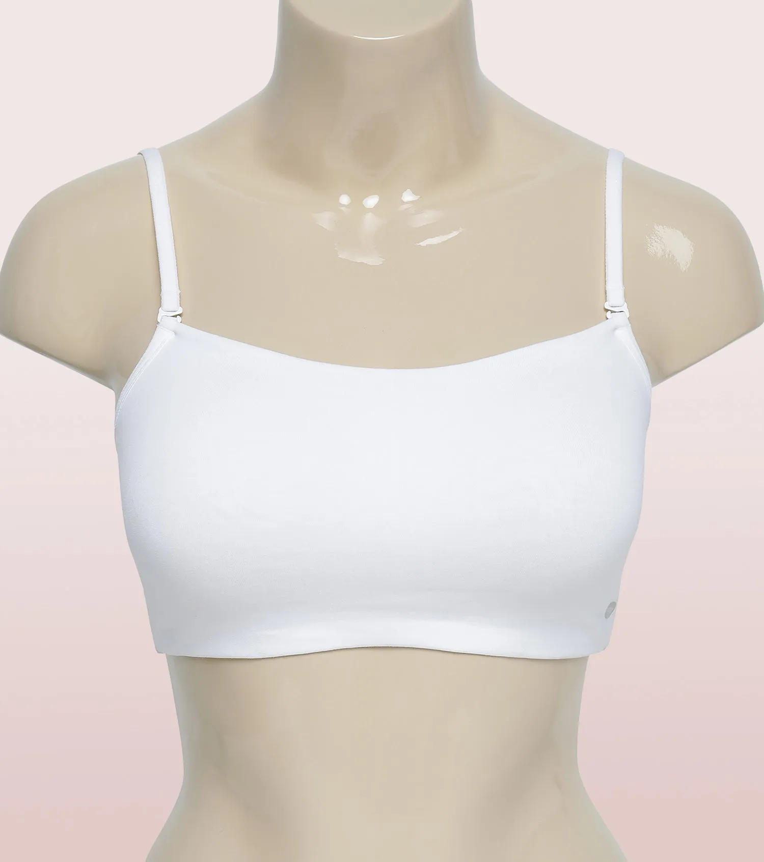 Full Coverage Non-Padded Wirefree Comfort Cami Detachable Bra
