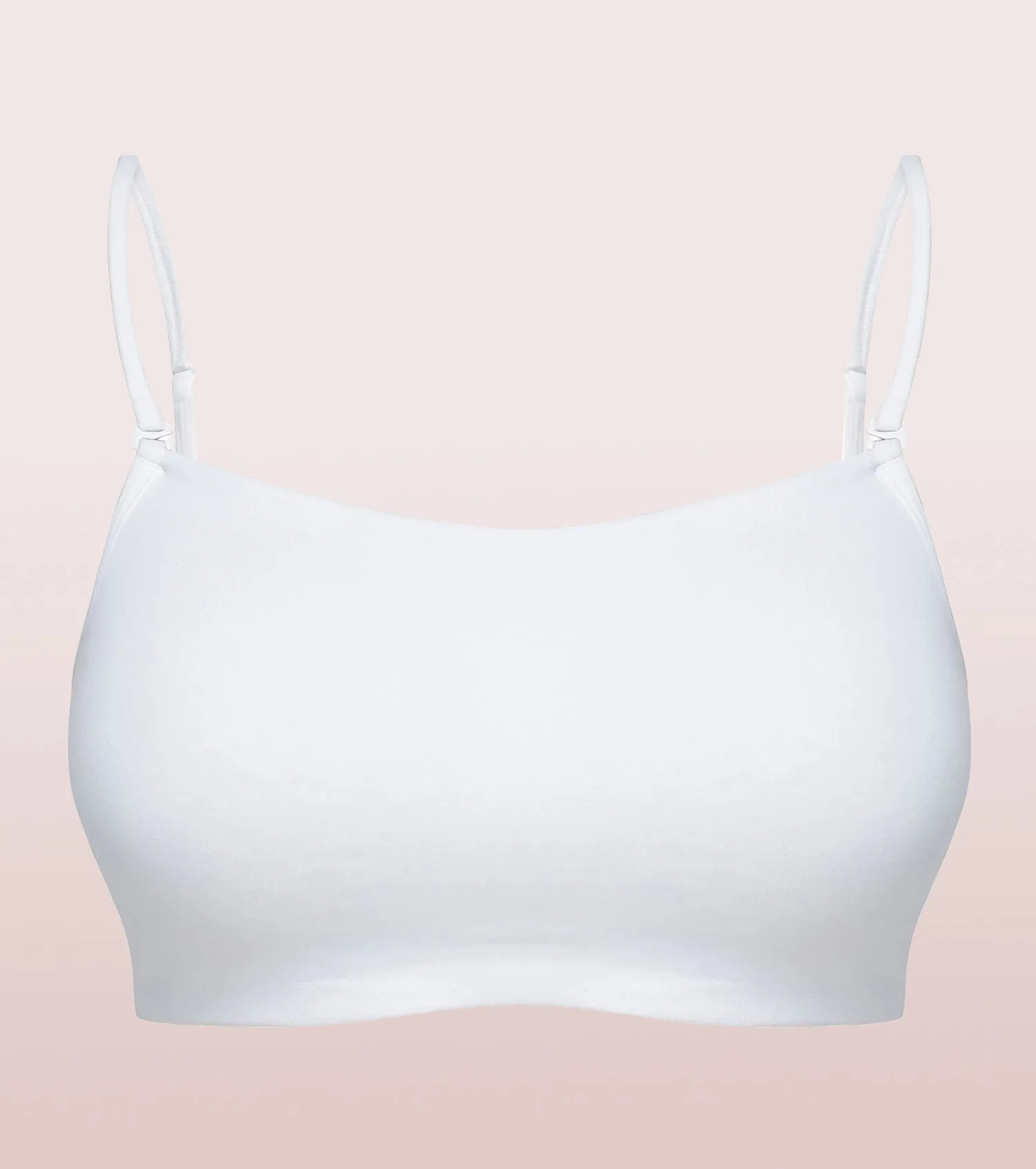 Full Coverage Non-Padded Wirefree Comfort Cami Detachable Bra