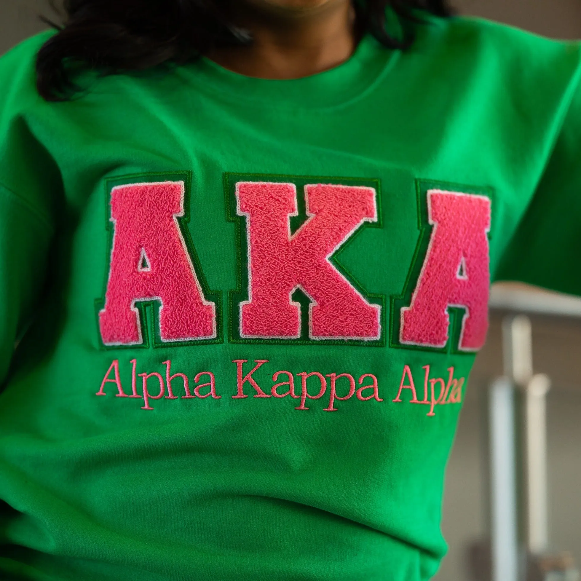 Green Vintage AKA Sweatshirt (Unisex Sizing)