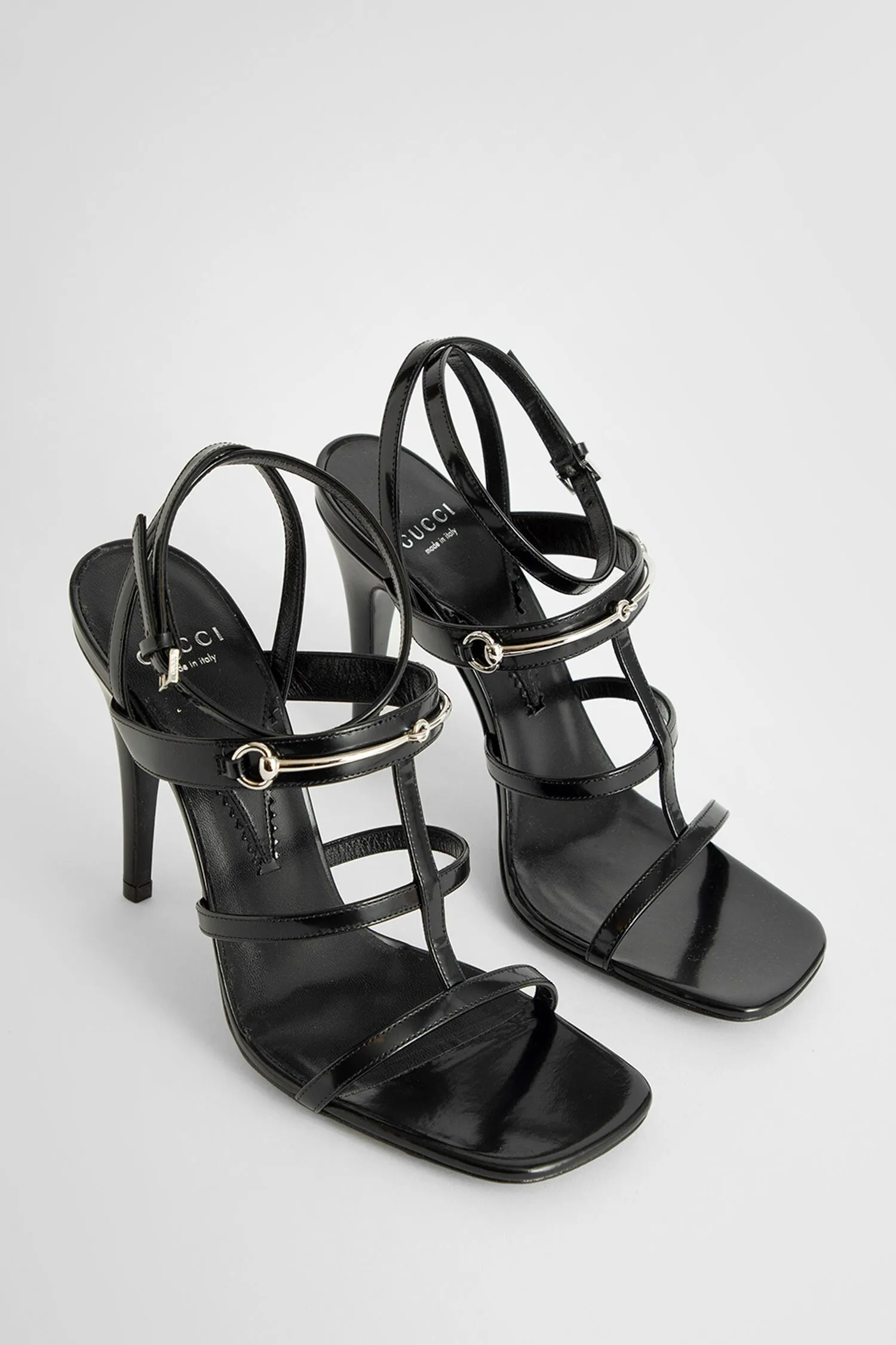 GUCCI WOMAN BLACK SANDALS & SLIDES