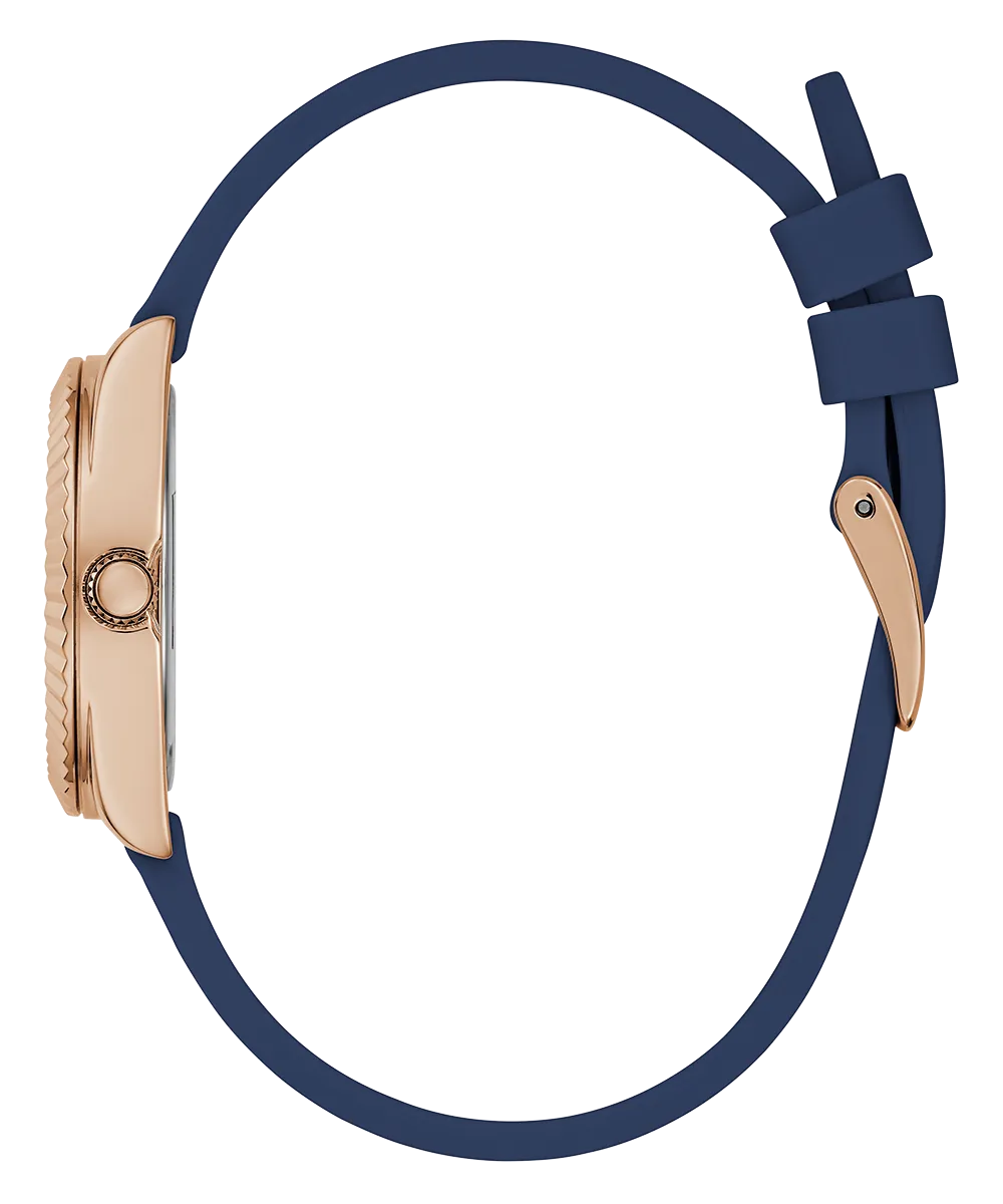 GUESS Ladies Rose Gold Tone Analog Watch Box Set