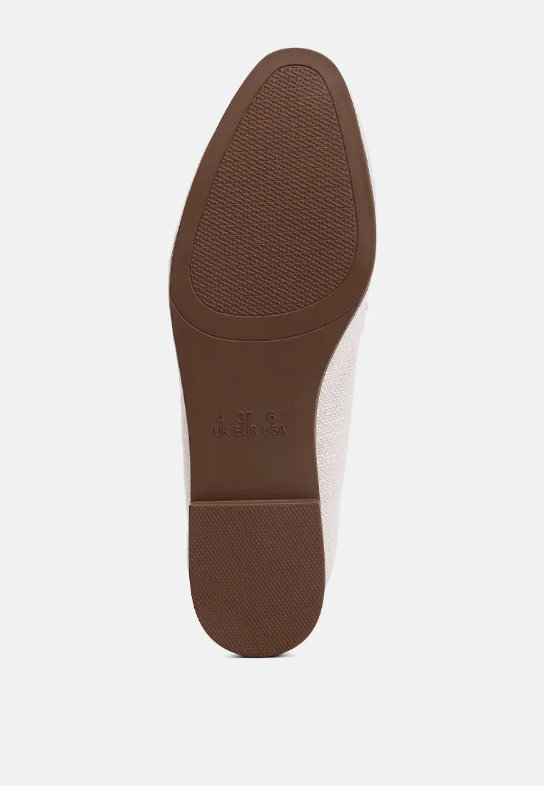 Horsebit Canvas Loafers By Ruw