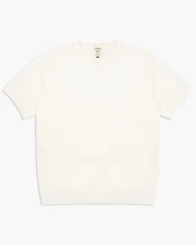Jackman Dotsume Rib Tee - Off White