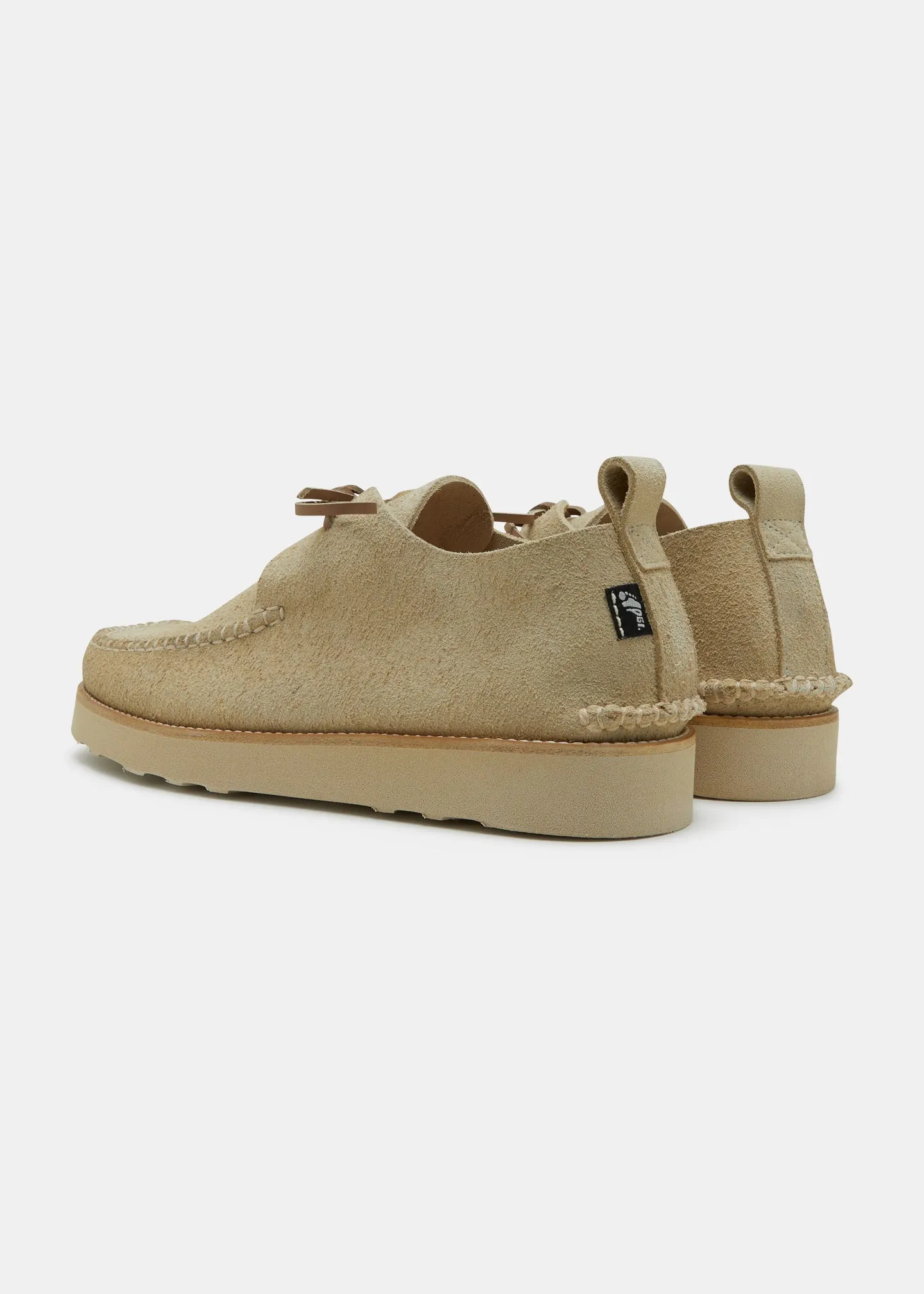 Lawson III Suede Moccasin Shoe On EVA Outsole - Hairy Sand