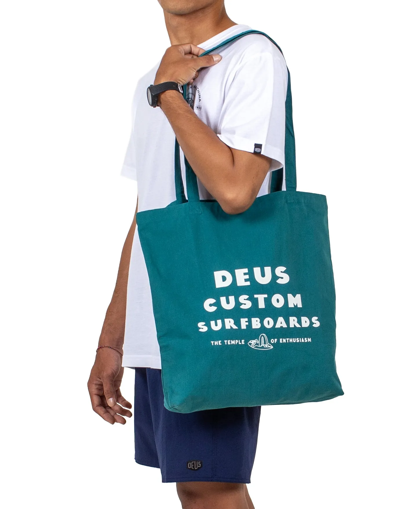 LAYBACK TOTE BAG - JASPER GREEN