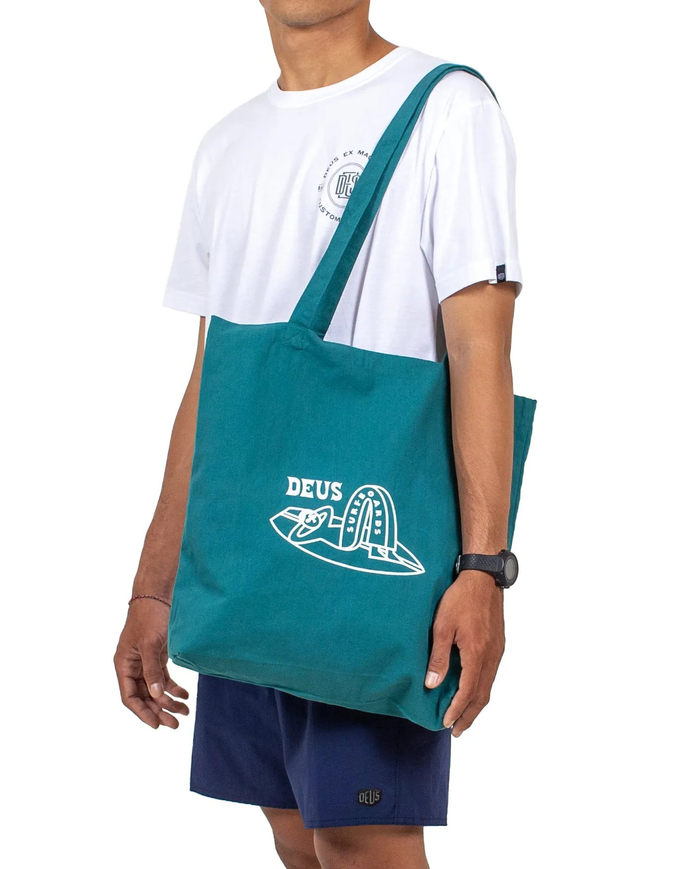 LAYBACK TOTE BAG - JASPER GREEN