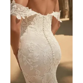 Maggie Sottero Ivy Detachable Cap Sleeves