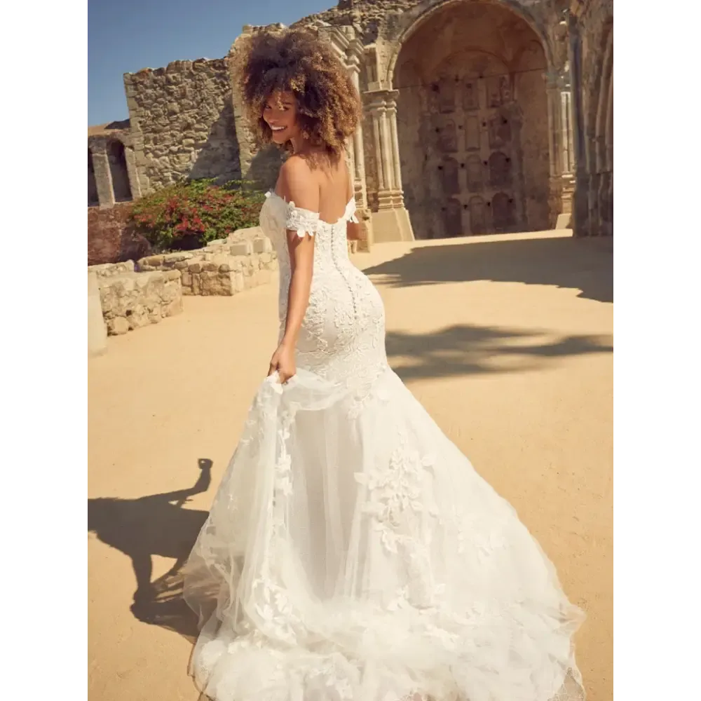Maggie Sottero Ivy Detachable Cap Sleeves