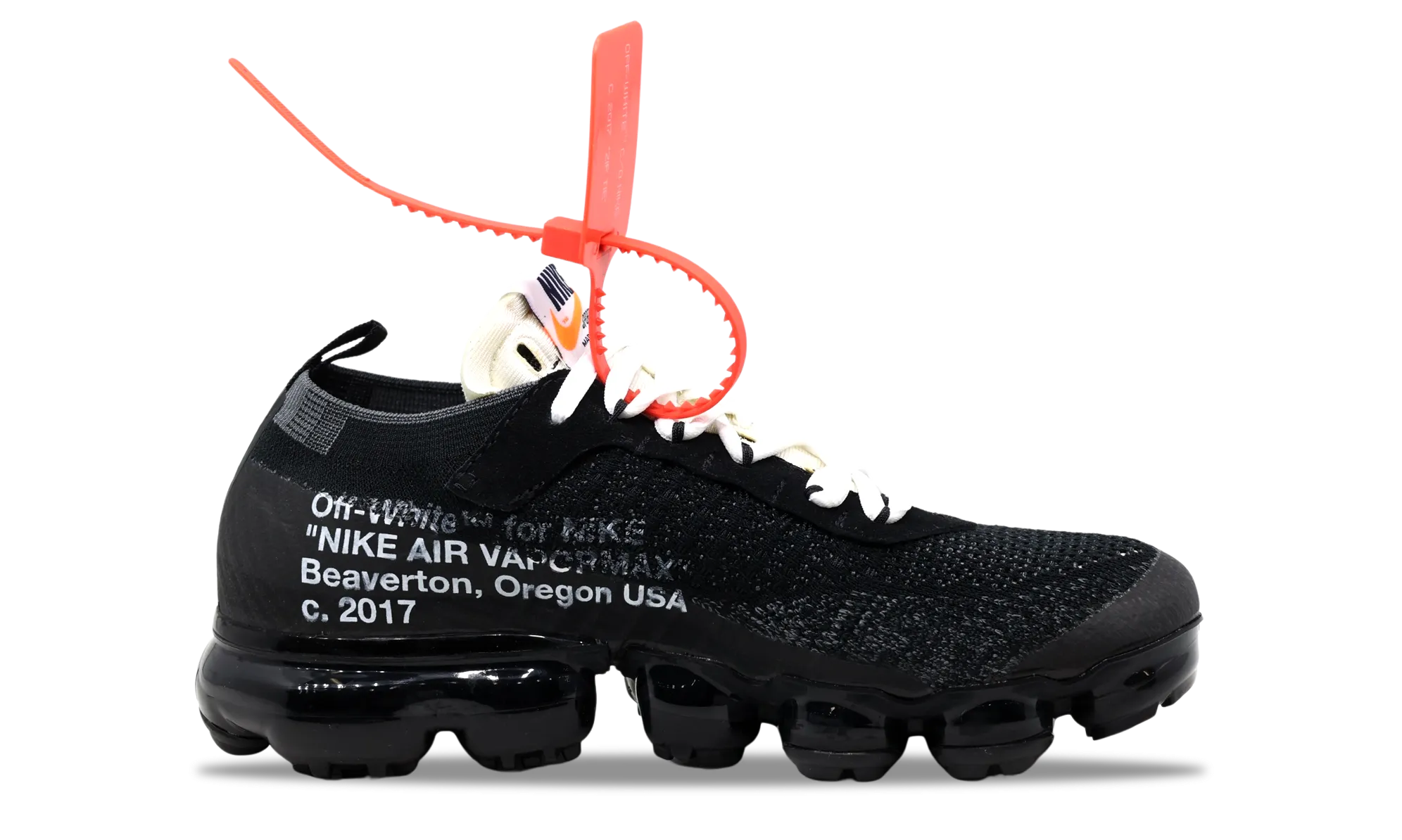 Nike Air VaporMax x OFF-WHITE The Ten Black 2017 (AA3831-001) Men's Size 5-10