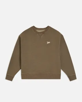 Patta Classic Washed Crewneck Sweater (Morel)