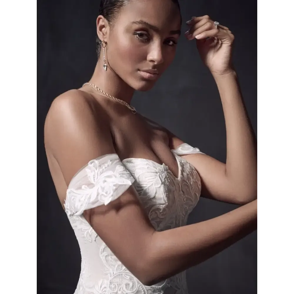 Sottero and Midgley Walker Cap Sleeves