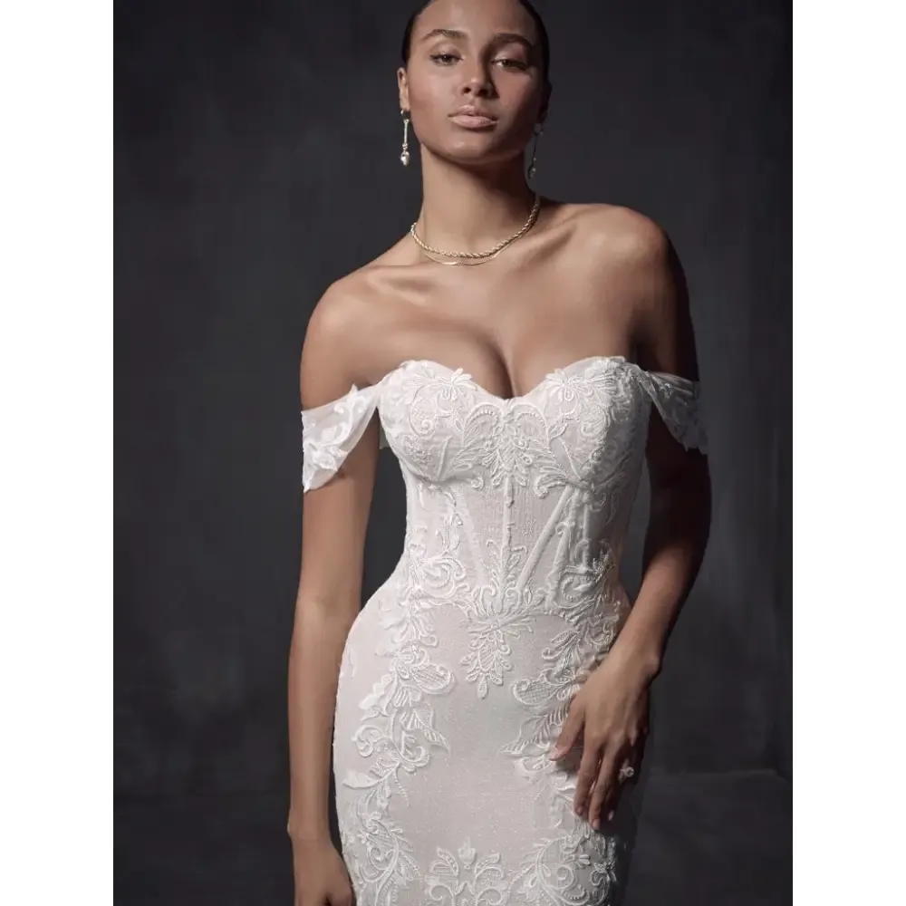 Sottero and Midgley Walker Cap Sleeves