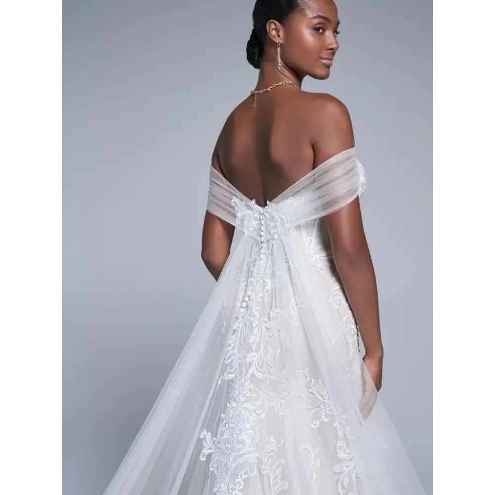 Sottero and Midgley Walker Detachable Shoulder Wrap