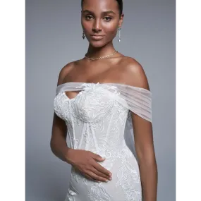 Sottero and Midgley Walker Detachable Shoulder Wrap